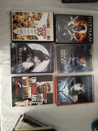 Lotto 56 DVD film azione, crime, horror, thriller