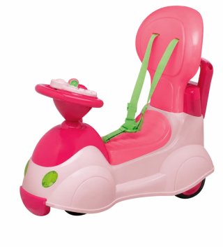 Correpasillos Chicco rosa y verde