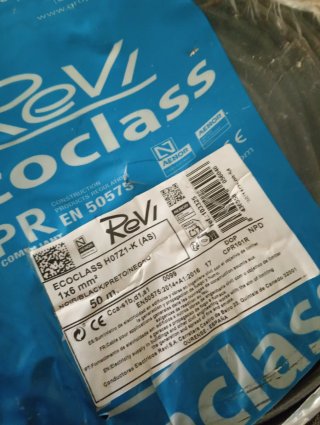 Cable 1x6mm² 30m Azul y Negro