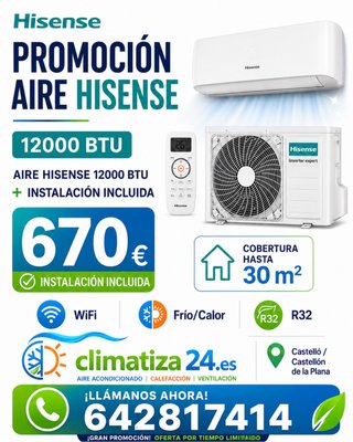 Instalación de aire acondicionado
