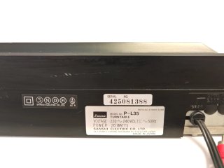 Tocadiscos Sansui P-L35 Automático DD