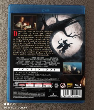 SLEEPY HOLLOW bluray+Dvd