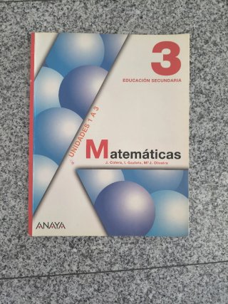 Libro de matemáticas 3.ESO