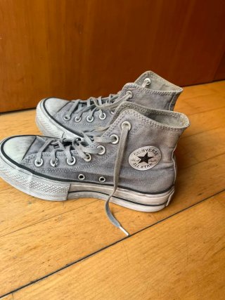 Converse: Chuck Taylor All Star Platform Smoked