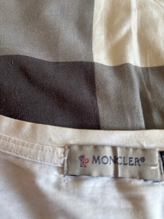 Camiseta Moncler x Palm Angels Blanca