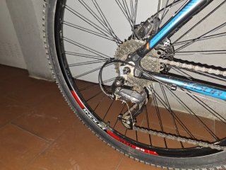 Bicicleta Montaña 29er Indur Negra/Naranja