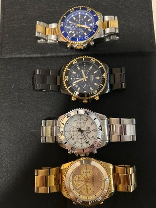 Relojes BIDEN Oro y Plata