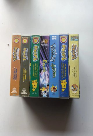 Películas Pokémon VHS (Colección)