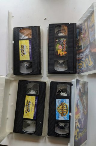 Películas Pokémon VHS (Colección)