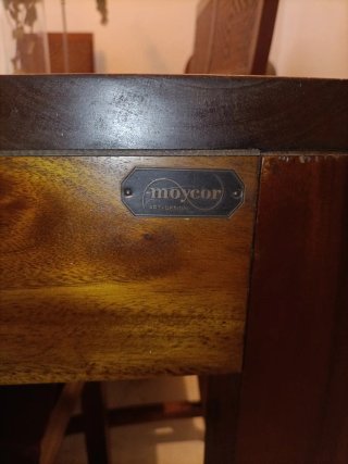 Mesa comedor madera 6 sillas de palilleras