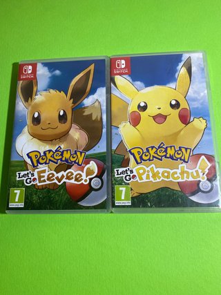 Pokémon: Let's Go, Eevee! y Pikachu! Switch