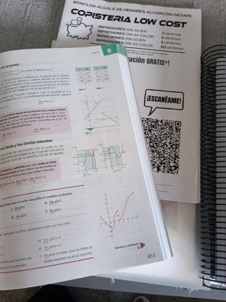 Matemáticas 2o Bachillerato