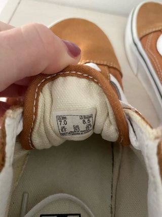 Zapatillas Vans Marrones Talla 39