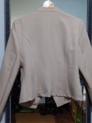 Chaqueta estilo Napoleón beige Talla M