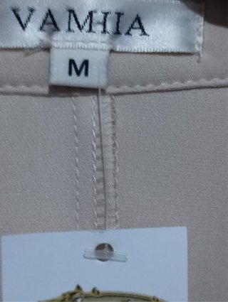 Chaqueta estilo Napoleón beige Talla M