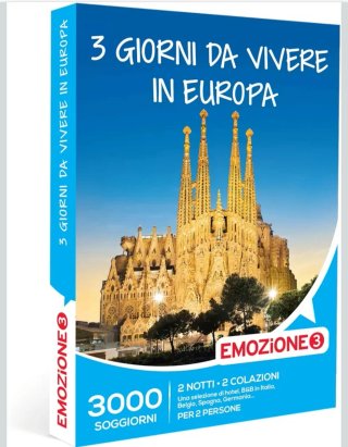 Cofanetto Emozione 3 - 3 Giorni in Europa