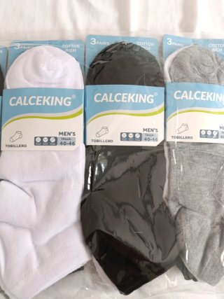 Pack 24 Calcetines Tobilleros Mixtos CALCEKING
