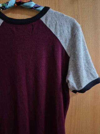 Camiseta Bershka  XS morado/gris