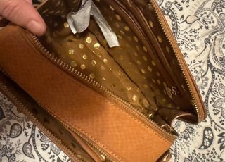 Bolso bandolera Desigual marrón