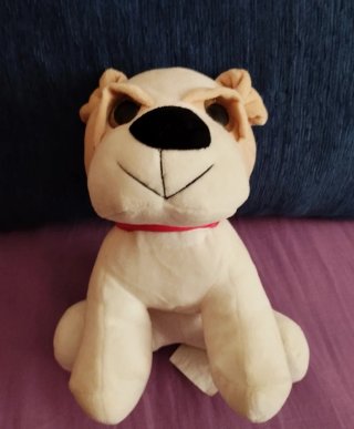 Peluche perro bulldog marca T.Y