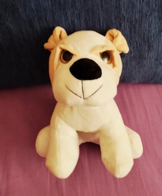 Peluche perro bulldog marca T.Y