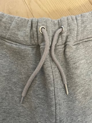 Pantaloncino Trapstar Grigio Scritta Blu