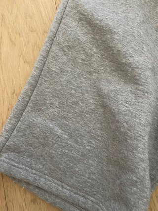 Pantaloncino Trapstar Grigio Scritta Blu