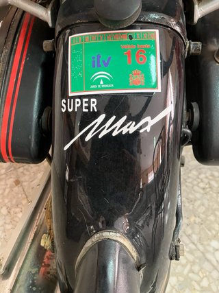Moto NSU 250 cc Supermax Clásica