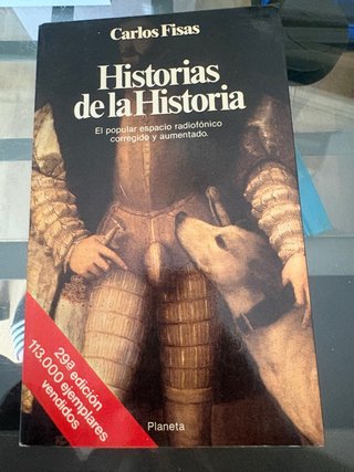 Libro carlos fisas Historias de la historia