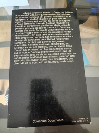 Libro carlos fisas Historias de la historia