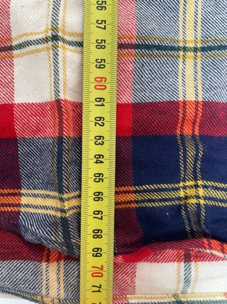 Camisa Massimo Dutti cuadros azul y rojo