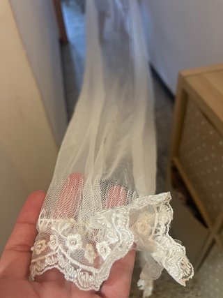 Velo de Novia con Encaje
