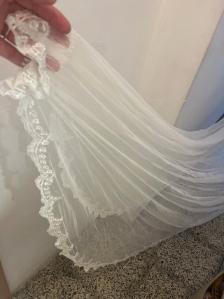 Velo de Novia con Encaje