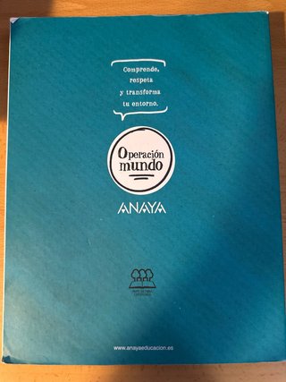 Lengua y Literatura, 4 ESO, Operación mundo