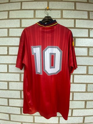 Camiseta España Adidas Vintage Nº10 Talla XL