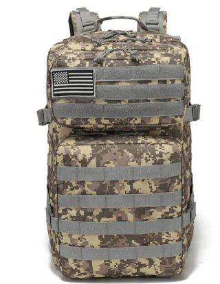 Mochila Táctica Militar 50 Litros MOLLE IMPERMEABL