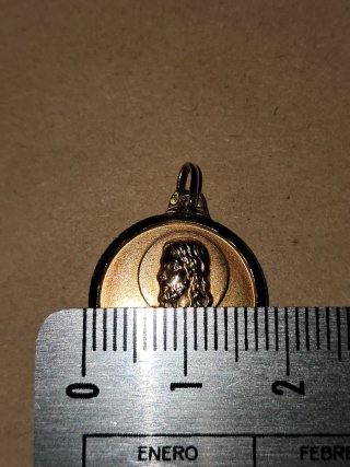Escapulario Oro 18k 18mm