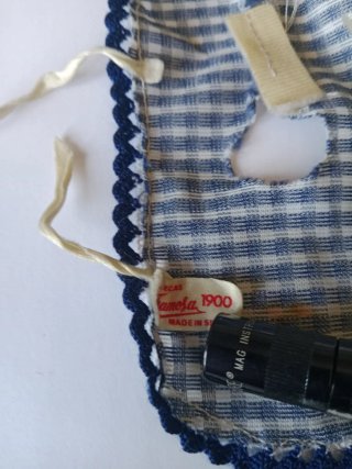 BARRIGUITAS BABERO ANTIGUO