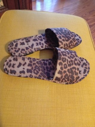 Sandali piatti animalier
