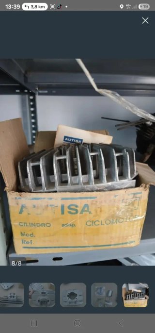 Cilindro Autisa 74 Derbi