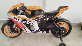 Moto Eléctrica Racing Repsol 12V Injusa