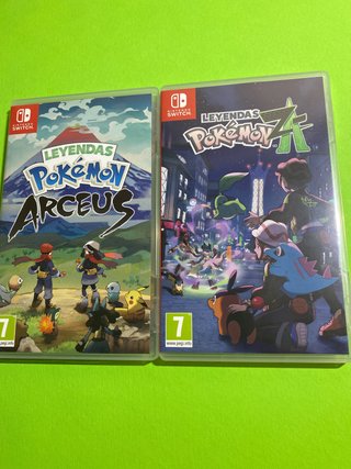 Leyendas Pokémon Arceus y Leyendas Pokémon Z-A Swi