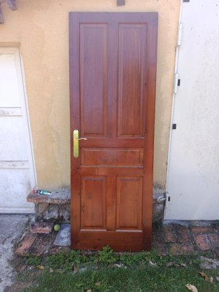 Puertas macizas pino norte