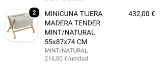 Minicuna Cambrass Tender Mint