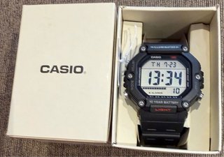 Reloj Casio Illuminator 100M Negro