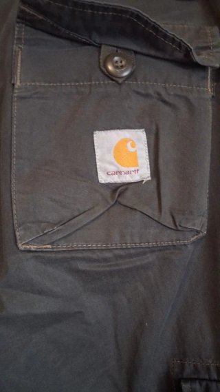 Pantalón Cargo Carhartt verde pardo. Unisex