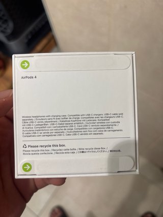 Airpods 4 Apple Blancos