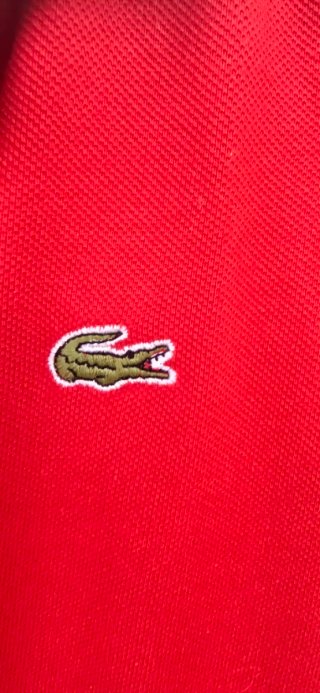 Vestido Verano Lacoste Rojo Sin Mangas