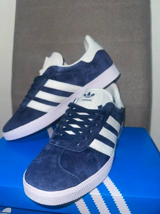 Adidas Gazelle Azul y Blanco