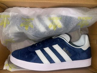 Adidas Gazelle Azul y Blanco